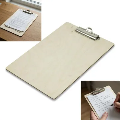 Zdjęcie produktu dla Clipboard deska podkładka A5 z klipsem srebrnym
