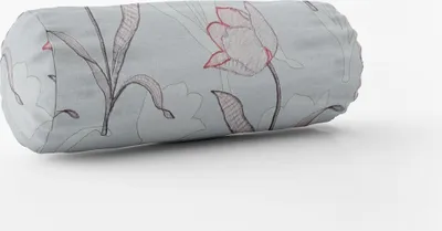 Produktbild von SCHÖNER LEBEN. Kissenhülle Tulpen mint verschiedene Größen Größe 15x40cm (ØxB) Nackenrolle 15x40cm (ØxB) Nackenrolle Größe