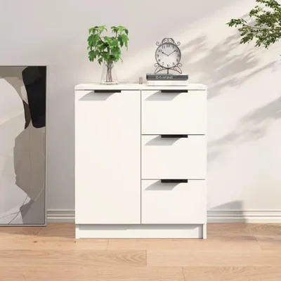 Obrázek produktu pro vidaXL Příborník bílý 60x30x70 cm Materiál dřeva
