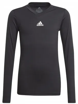 Immagine prodotto di Adidas - Maglia "Team Base" per bambini a maniche lunghe PP1324 (152) (nero)