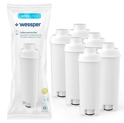 Produktbild von Wessper Wasserfilter, kompatibel mit DeLonghi Kaffeevollautomat 6er Pack
