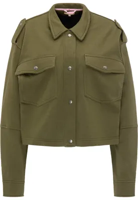 Produktbild von NALLY Damen Sweatjacke 12604613-NA02, Oliv, S