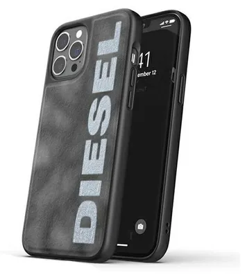 Image de Diesel Moulded Case Bleached Denimiphone 12/12 Pro Szaro-Biały/Grey-White 44297