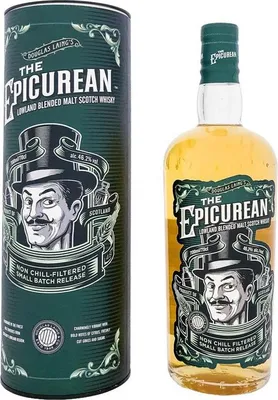Produktbild von The Epicurean Lowland Blended Malt + Box 700ml 46,2% Vol.