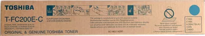 Produktbild von Toshiba T-FC200EC Cyan Toner Cartridge 6AJ00000259