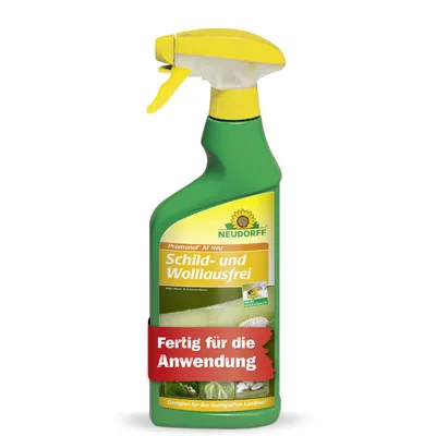 Produktbild von Neudorff Promanal AF Neu 500ml gegen Wollläuse Schmierläuse Schildläuse Spinnmilben an Zierpflanzen Insektizidfrei bienenfreundlich