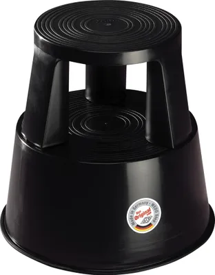 Obrázek produktu pro WEDO® 212201 Plastová stolička na kolečkách Step černá