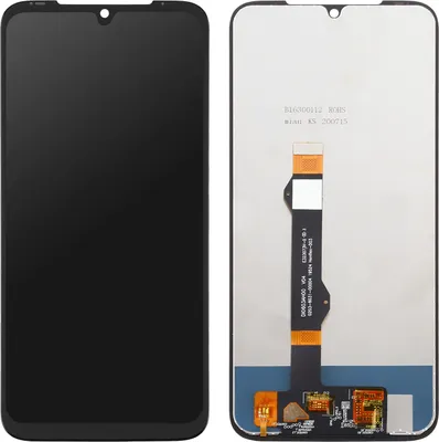 Image de Clappio, écran LCD + écran tactile de rechange pour Motorola Moto G8 Plus, Noir