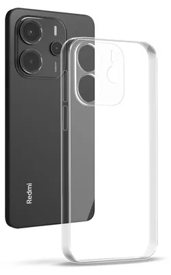 Produktbild von Handyhülle für Xiaomi Redmi Note 14 Hülle Transparent Flexibel Elastisch Case Cover Backcover Schutzhülle