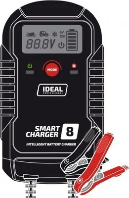 Zdjęcie produktu dla Prostownik Smart Charger 8 Lcd 6V / 12V, 8A