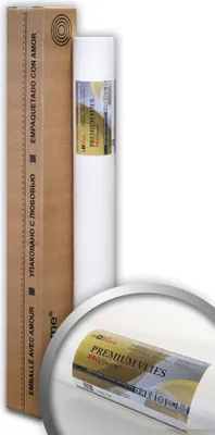 Produktbild von PROFHOME PremiumVlies Profi-Malervlies Renoviervlies Vlies weiß 150 g | 25 qm