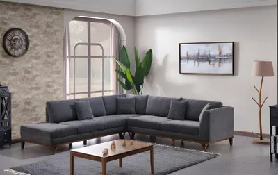 Produktbild von Modern Sofa L Form Wohnzimmer Design Ecksofa Couch Luxus Möbel