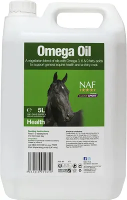 Immagine prodotto di Naf Equine Huile Omega 5l Olio Trasparente Trasparente Taglia Unica