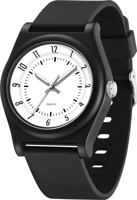 Produktbild von Watch Armbanduhr Damen Herren Analog Quarz Uhr Mädchen Jungen Sportuhr 50M Wasserdicht Frauen Uhr Silikonarmband Leuchtzeiger Casual