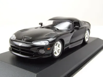Produktbild von Maxichamps 940144020 Dodge Viper Coupe 1993 schwarz 1:43