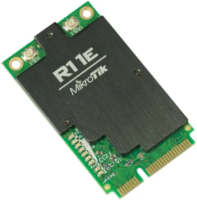 Immagine prodotto di MikroTik R11e-2HnD scheda miniPCI 802.11b/g/n, Atheros AR9582 (2,4 GHz)
