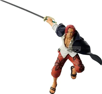 Obrázok produktu pre Bojová rekordná figúrka One Piece Shanks, 17 cm zberateľská