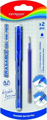 Image de Stylo effaçable avec recharge bleue