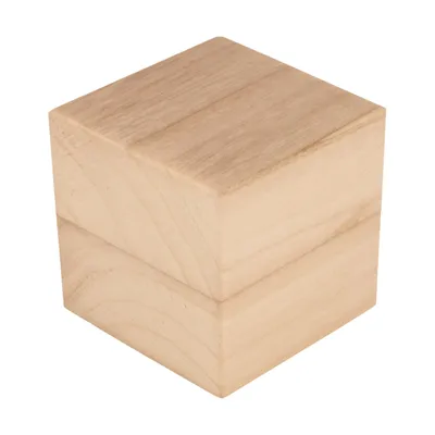 Immagine prodotto di 3 blocchi di legno di 8x8x8 cm Artemio