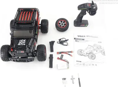 Produktbild von 1:10 Allradantrieb Offroad High Speed 40KM / H Fernbedienung Autospielzeug