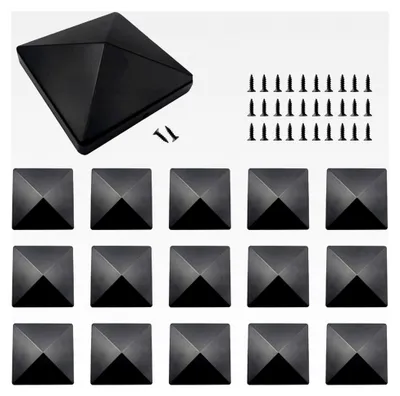 Produktbild von 16 Stück Pfostenkappen 100mm x 100mm für Holzpfosten