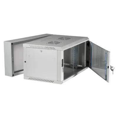 Immagine prodotto di Extralink Armadio a rack 6U 600x600 AZH grigio montato a parete, a battente