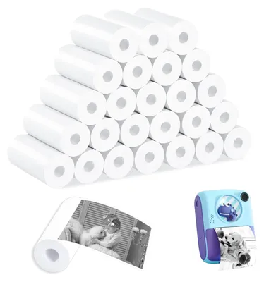 Image de Solidchoice - 25 rouleaux de papier thermique pour appareils photo pour enfants et mini-imprimantes