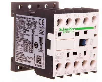 Immagine prodotto di Contattore di potenza Schneider Electric LP1K12 01BD3 LP1K1201BD3
