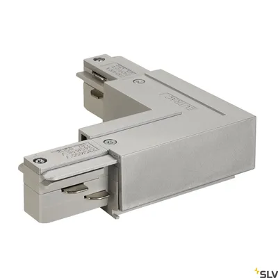 Obrázek produktu pro Eutrac 145684 High voltage mounting rail L-shape connector Overlangsverbinding Silver