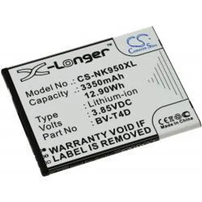 Obrázek produktu pro Akumulátor Nokia BV-T4D