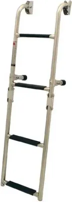 Produktbild von Lalizas Faltbare Badeleiter Für Spiegelmontage Silber 2+2 Steps Silber 2+2 Steps