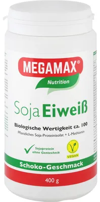 Produktbild von Megamax Soja Eiweiß Schoko Pulver 400 g