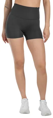 Immagine prodotto di SMILODOX Pantaloncini SoftFeel da donna, modello Leola – Vita alta, ideali per yoga e pilates