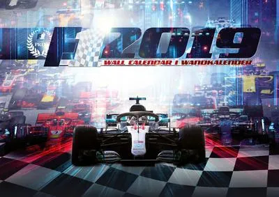Produktbild von Formel 1 Kalender 2019