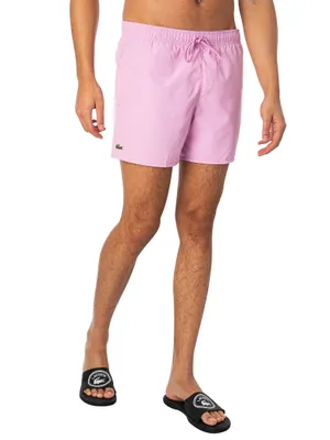 Produktbild von Lacoste Logo-Badeshorts, Rosa M
