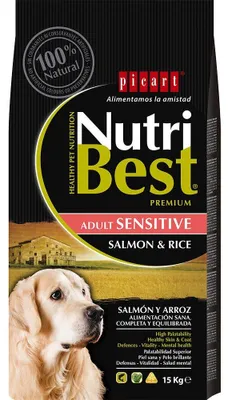 Productafbeelding van Nutribest Hondenvoer Volwassen Honden, Sensitief, 3000 gram