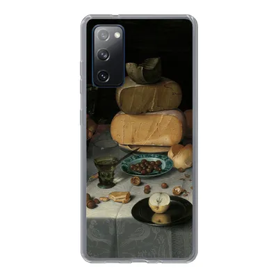 Produktbild von MuchoWow® Handyhülle Schutzhülle Hülle für Samsung Galaxy S20 FE Stilleben mit Käse - Gemälde von Floris Claesz. van Dijck Silikon Softcase Handy Hülle - Abdeckung