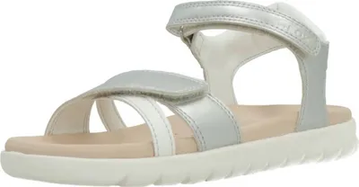 Produktbild von GEOX Sandalen SOLEIMA, Glattleder, Weiß, Kinder