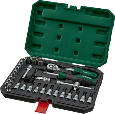Produktbild von PARKSIDE® Steckschlüssel-Satz, 36-teilig