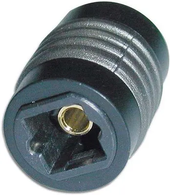 Immagine prodotto di Cavo audio ottico - Collega due connettori audio - Nero - Compatto - 11,91 x 5,21 x 2,01 cm