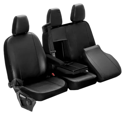 Produktbild von Kunstleder Sitzbezüge für Citroen Jumpy 1+2 (3-Sitzer)