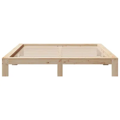 Produktbild von vidaXL Massivholzbett ohne Matratze 200x200 cm Kiefer