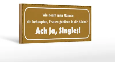 Produktbild von Holzschild Spruch 27x10cm wie nennt man Männer die