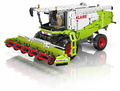 Obrázok produktu pre Mould King 17014S, stavebnica diaľkovo ovládaného kombajnu, 1347 dielikov – stavebnica diaľkovo ovládaného kombajnu s ovládačom, model poľnohospodárskeho stroja