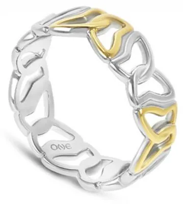 Produktbild von Eleganter Damen Ring in Silberfarben, mit Ringgröße 8