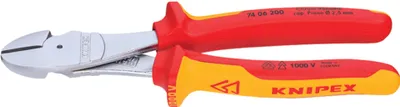 Immagine prodotto di Tagliasparticelle a leva VDE 200 mm con impugnatura M.K. Knipex | 4003773033820