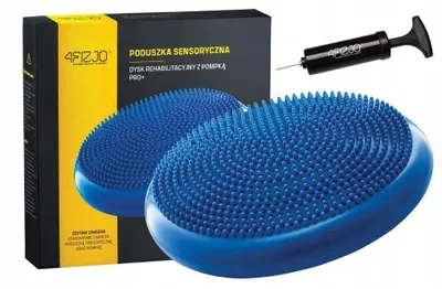 Produktbild von 4FIZJO PRO+ Sensomotorik-Kissen Blau inkl. Pumpe