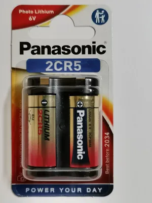 Produktbild von Panasonic 2CR5 6V Lithium-Batterie - Blister 1