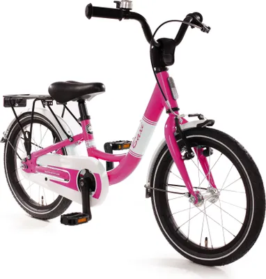 Produktbild von 16" Kinderfahrrad "Baxi" pink, Alu, Vollausstattung, Bachtenkirch