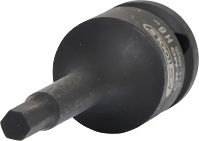 Produktbild von KS TOOLS 911.0926-E 1/2" Kraft-Bit-Stecknuss Innensechskant, 6mm, auf Hänger